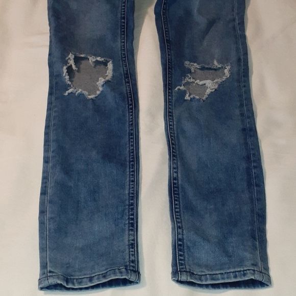 NEW Free People Busted Knee Skinny Jeans 26 - Picture 4 of 9